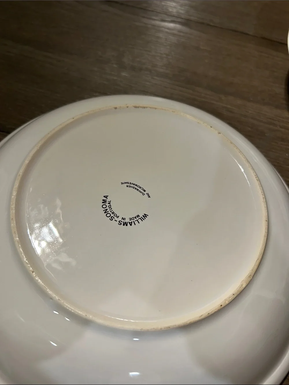Williams Sonoma olive design serving bowls 9 1/2” set of 4 Olea botanical design